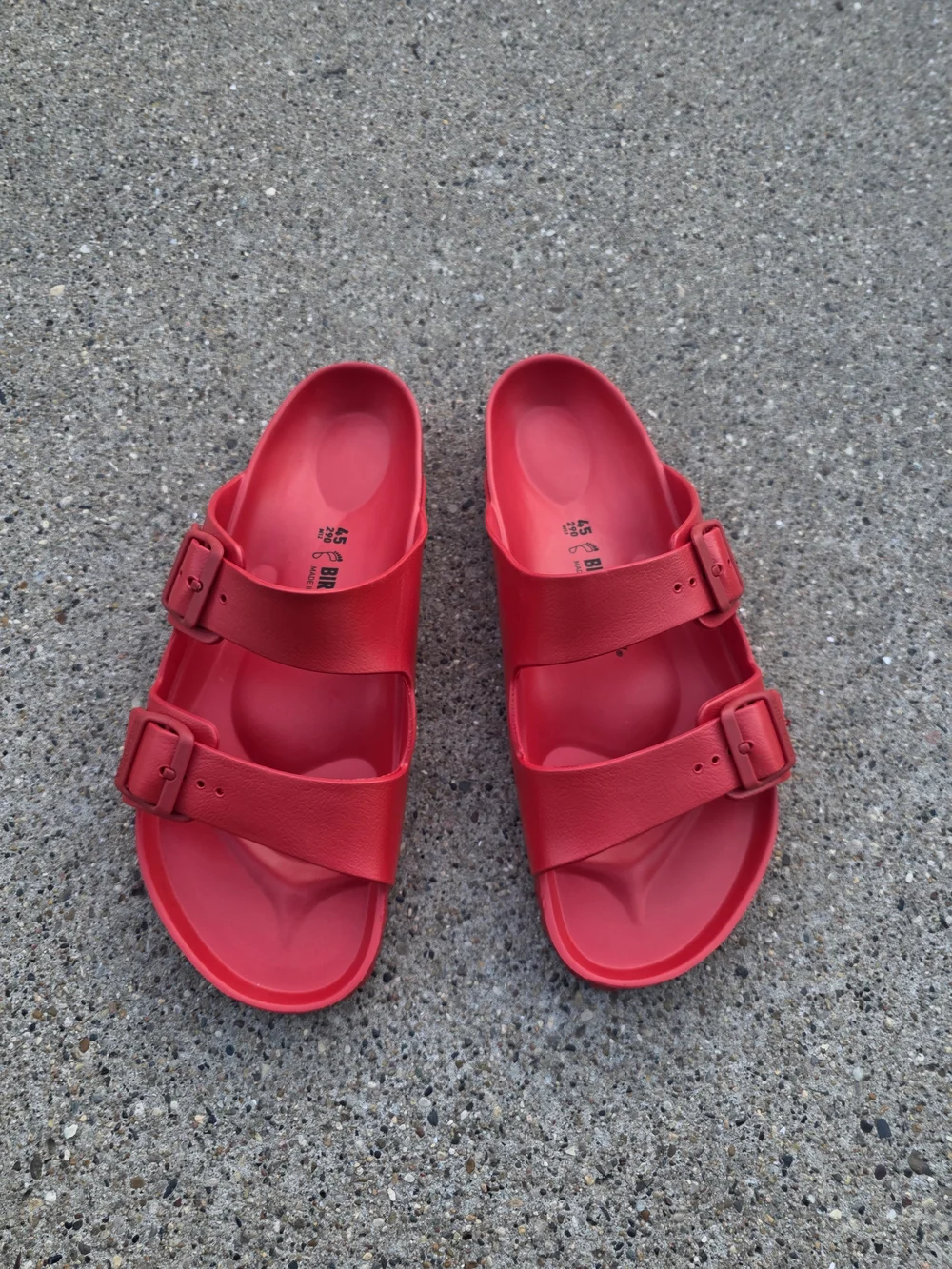 Birkenstock Double-Buckle Slide Sandals Men Size 12.